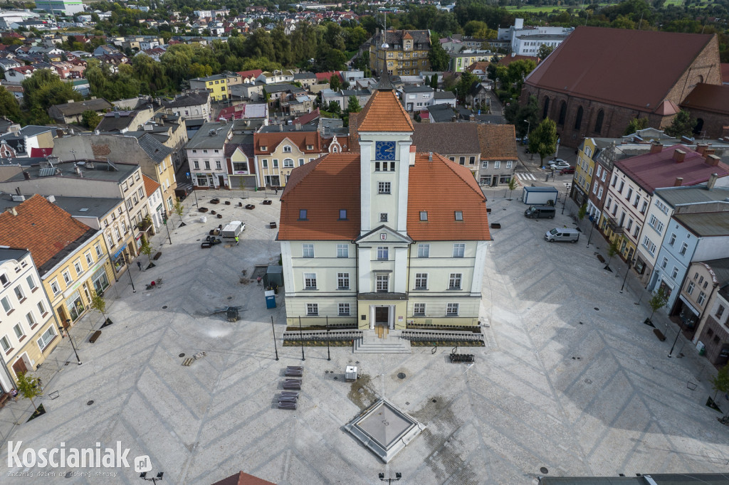 Rynek w Kościanie. Ostatnie szlify