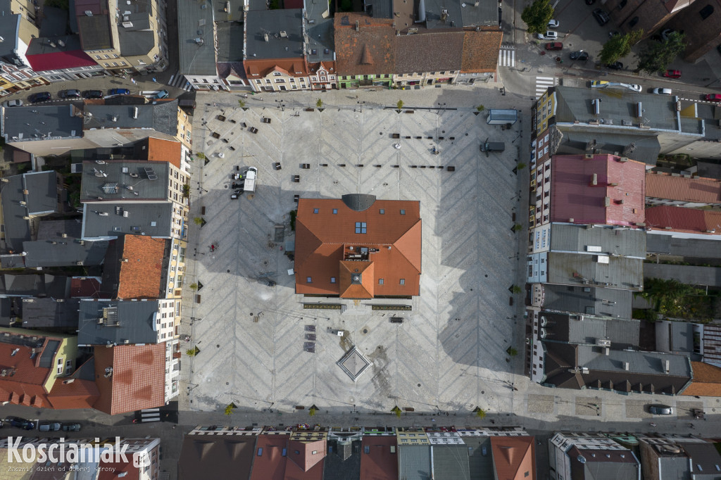 Rynek w Kościanie. Ostatnie szlify