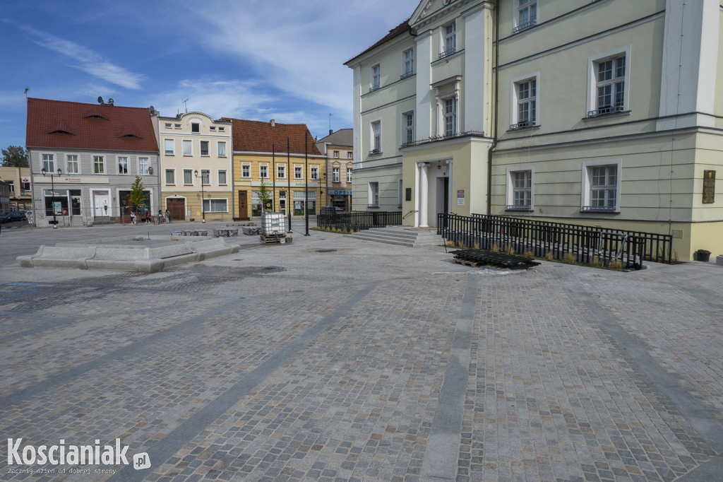 Rynek w Kościanie. Ostatnie szlify