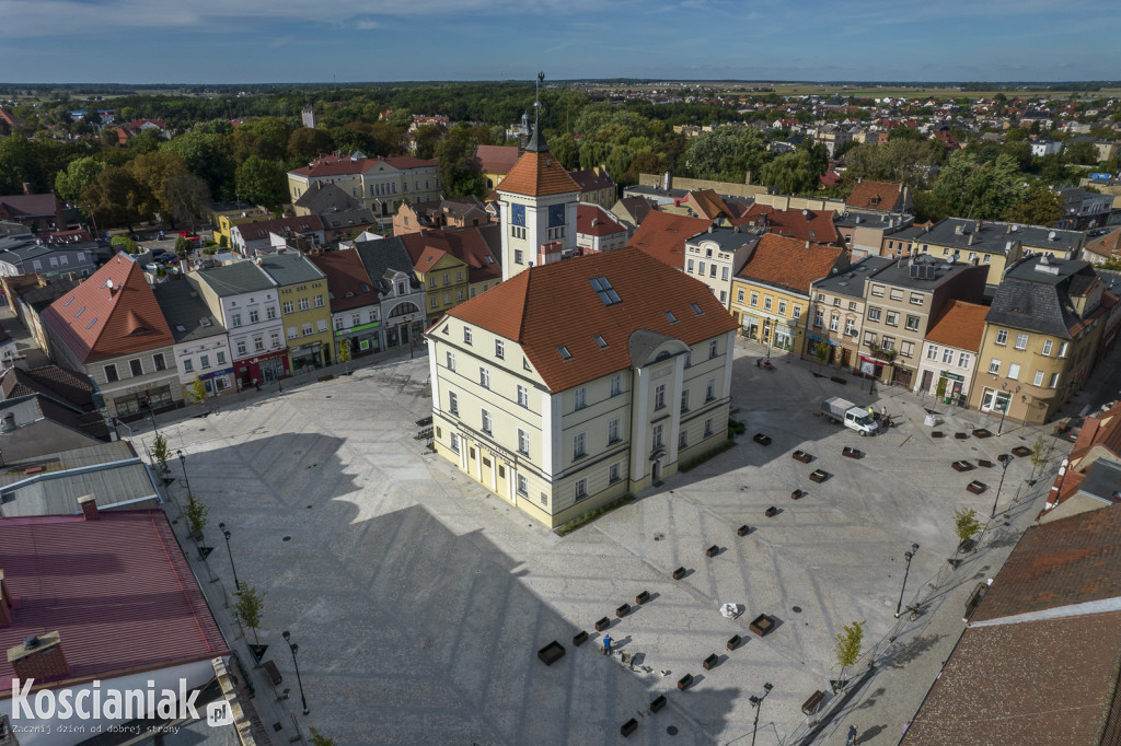 Rynek w Kościanie. Ostatnie szlify