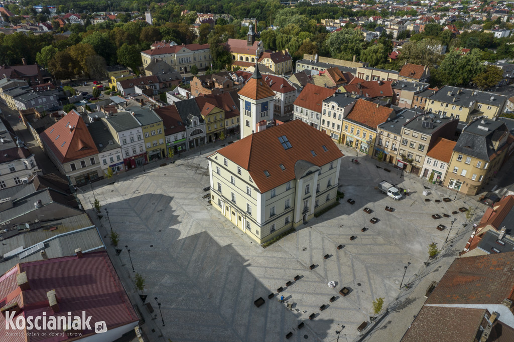 Rynek w Kościanie. Ostatnie szlify