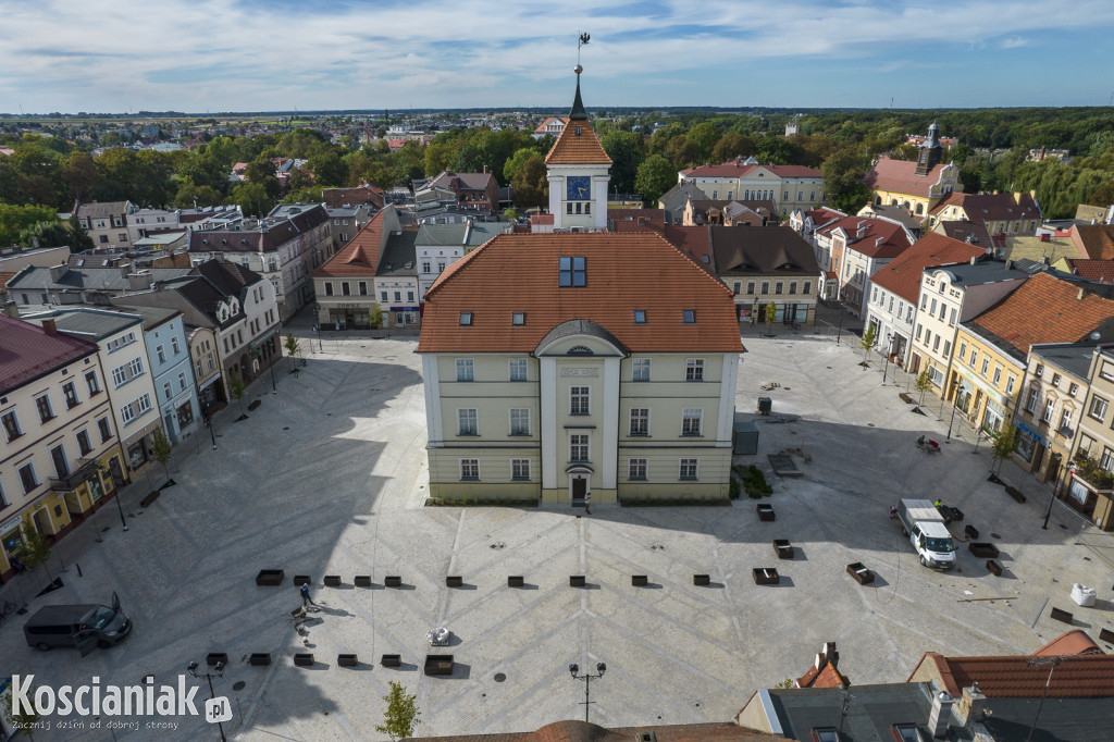 Rynek w Kościanie. Ostatnie szlify