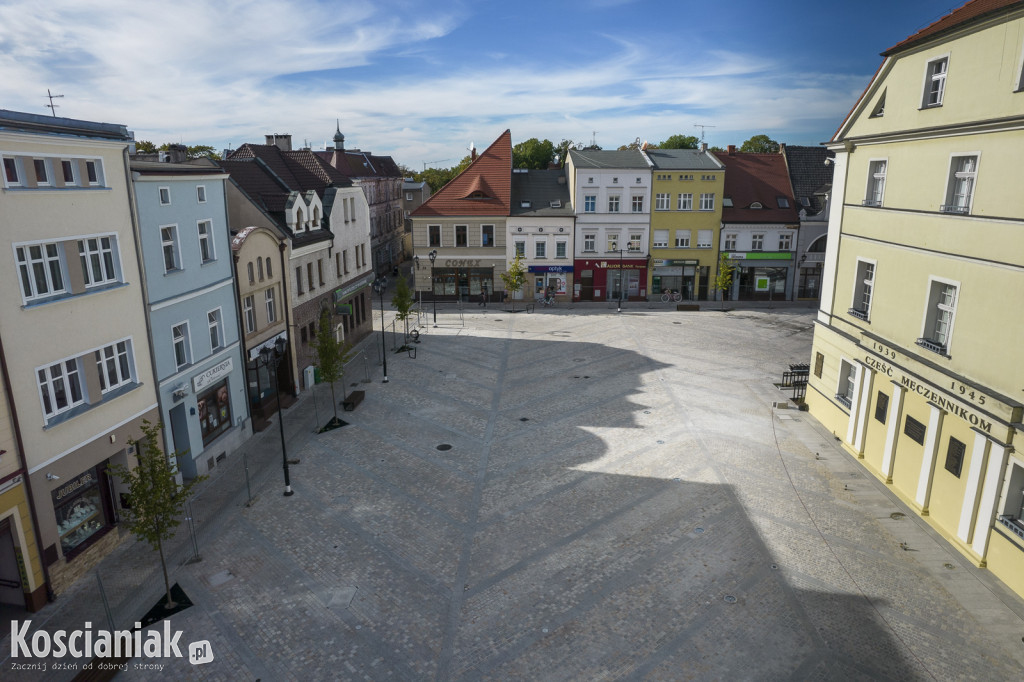 Rynek w Kościanie. Ostatnie szlify