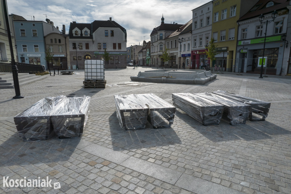 Rynek w Kościanie. Ostatnie szlify