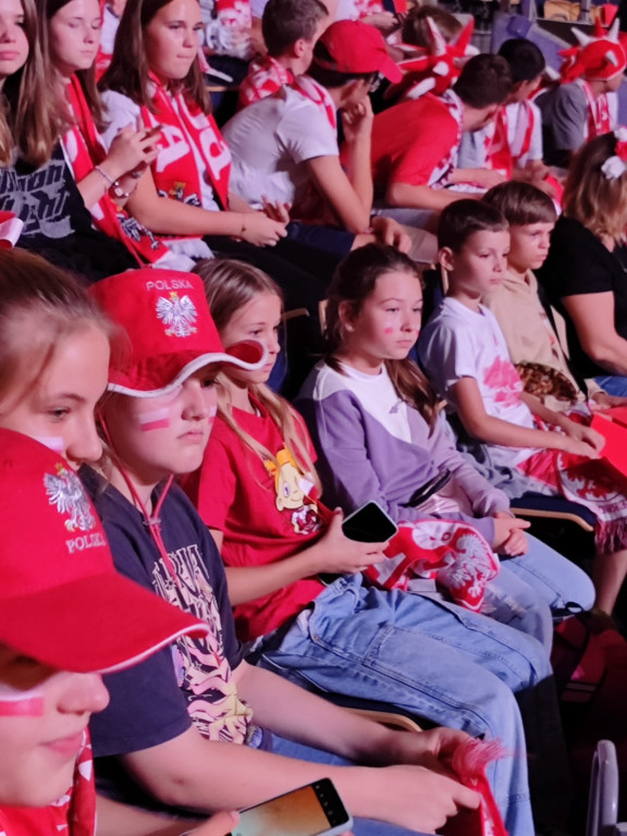 Siatkarkom w Łodzi kibicowali uczniowie 