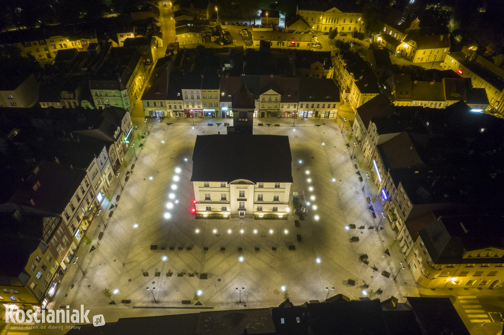 Uruchomiono nowe oświetlenie na Rynku