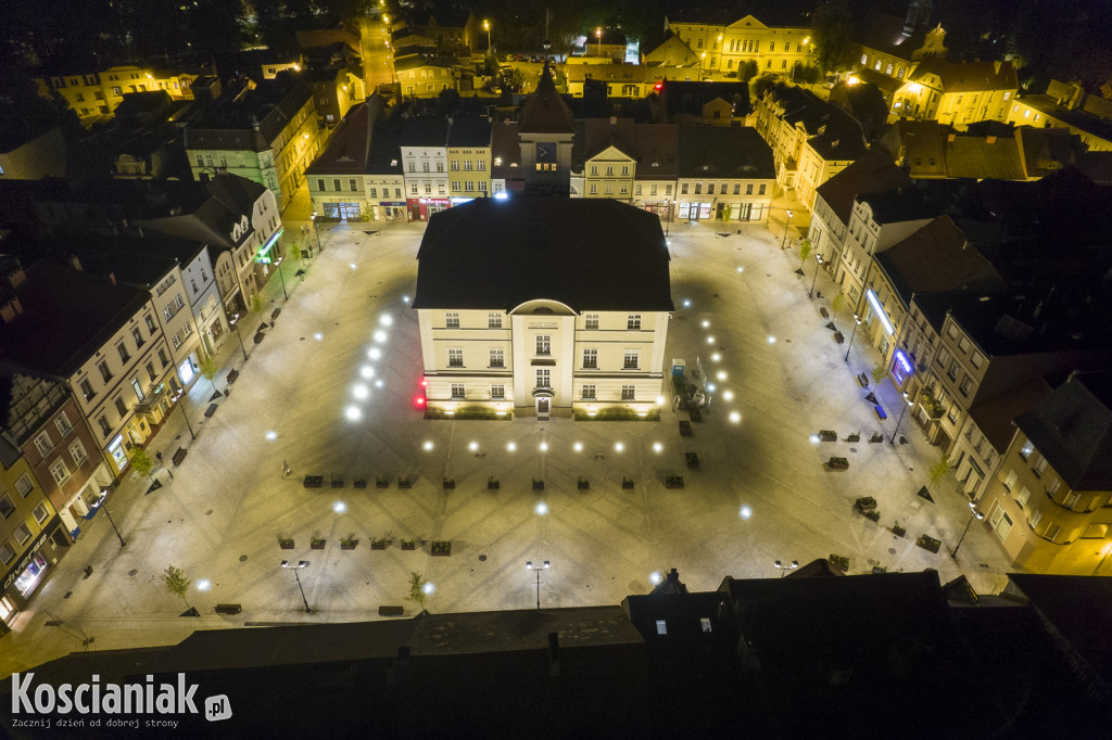 Uruchomiono nowe oświetlenie na Rynku