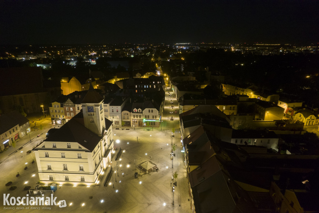 Uruchomiono nowe oświetlenie na Rynku