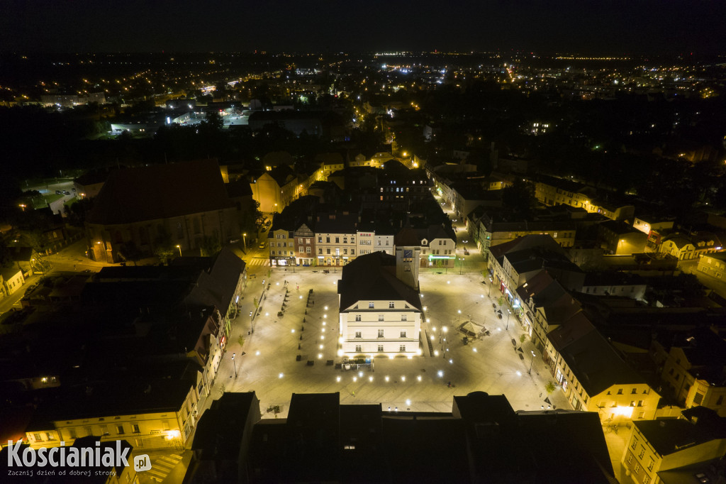 Uruchomiono nowe oświetlenie na Rynku