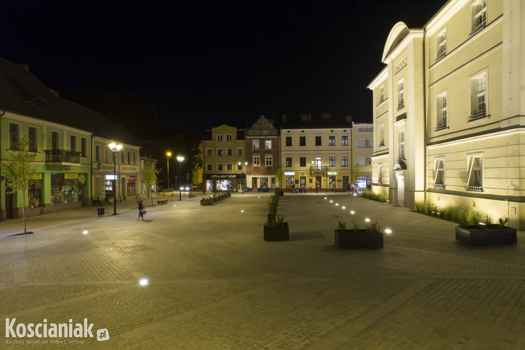 Uruchomiono nowe oświetlenie na Rynku