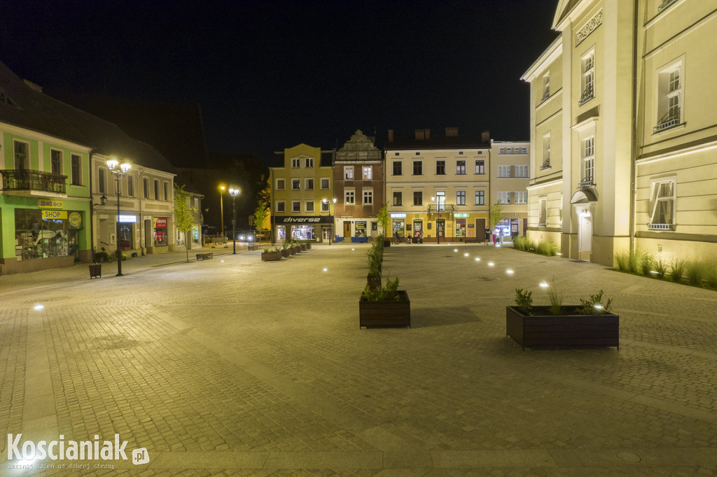 Uruchomiono nowe oświetlenie na Rynku