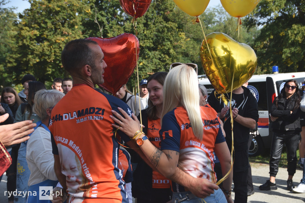 Finał biegu Dominika Wolffa w Rydzynie
