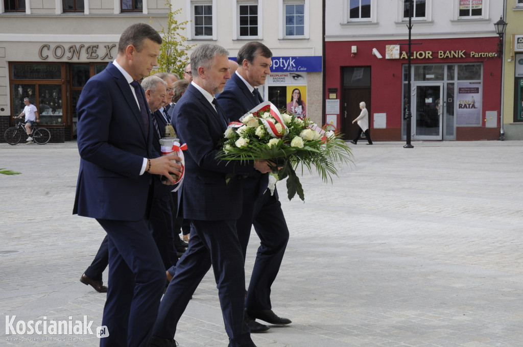 Marszałek i goście wizytowali kościański Rynek