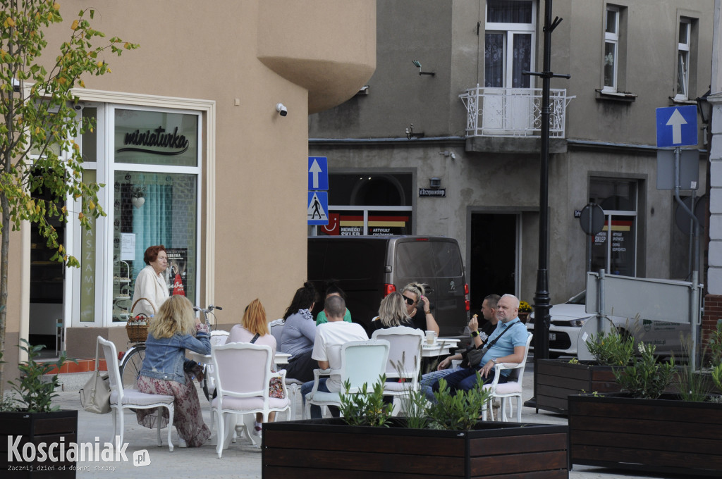 Marszałek i goście wizytowali kościański Rynek