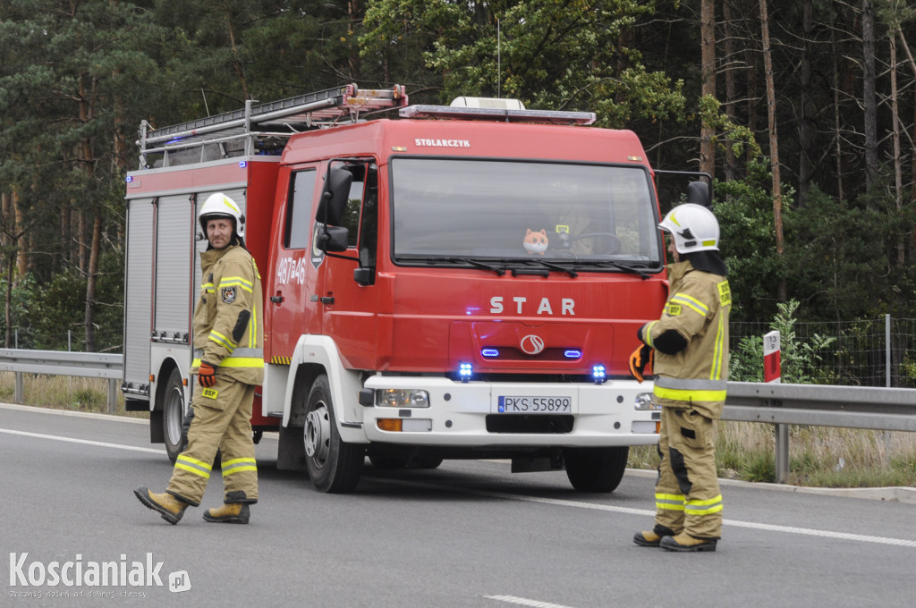 Wypadek na S5. Nie żyje kierowca zmiażdżonego busa