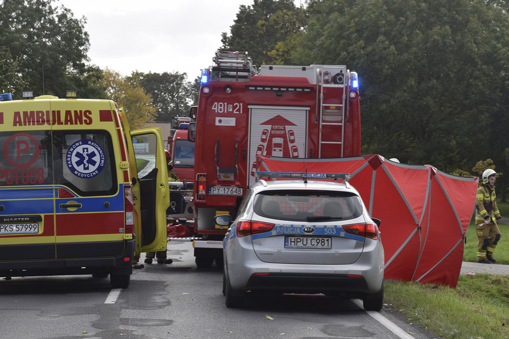 Śmiertelny wypadek przed Racotem