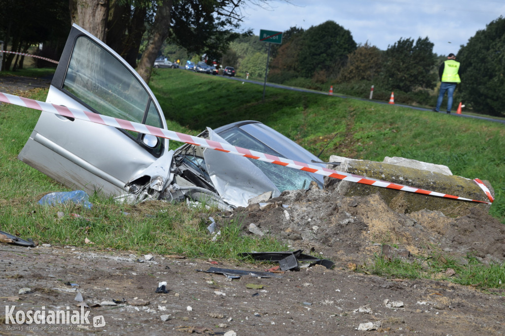 Śmiertelny wypadek przed Racotem