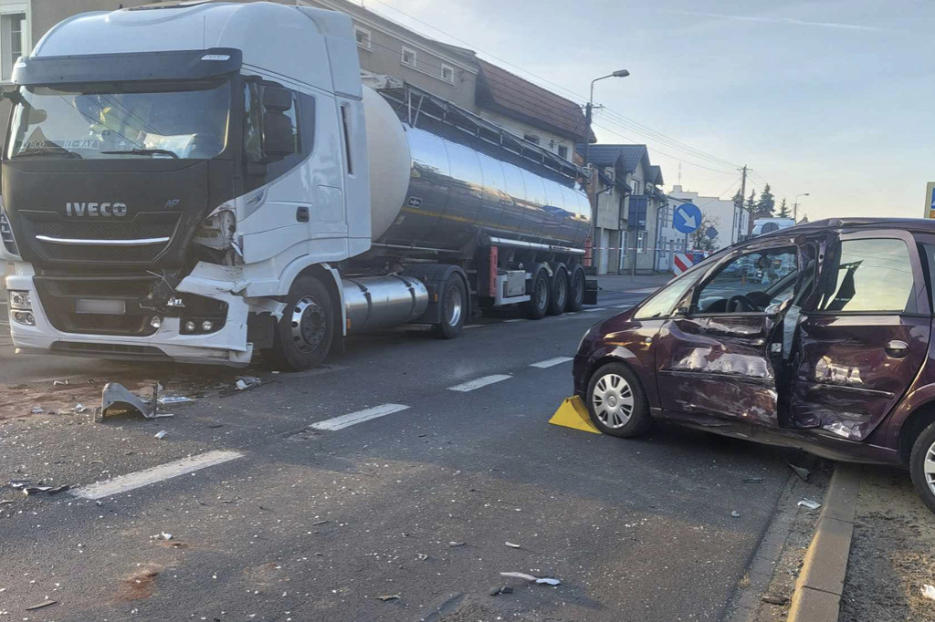 Nie ustąpił pierwszeństwa na skrzyżowaniu