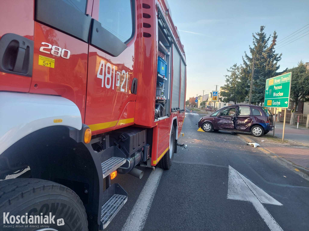 Nie ustąpił pierwszeństwa na skrzyżowaniu