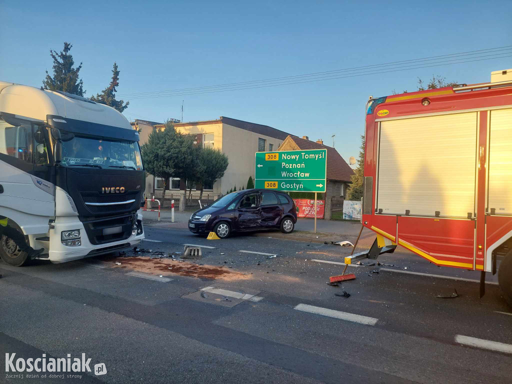 Nie ustąpił pierwszeństwa na skrzyżowaniu