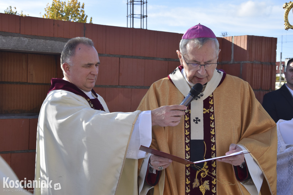 Wmurowano kamień węgielny pod nowy kościół