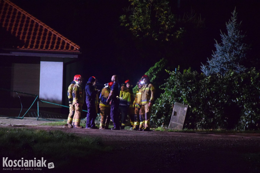 Pijany traktorzysta uszkodził skrzynkę z gazem