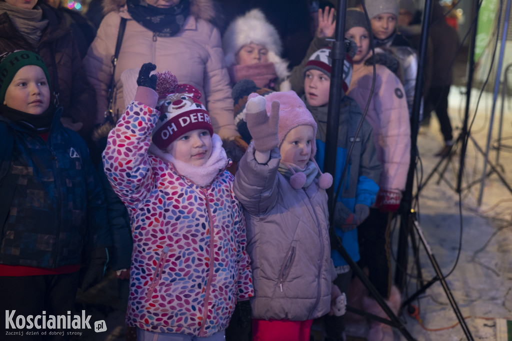 Święty Mikołaj z Krainą Bajek na Rynku w Kościanie