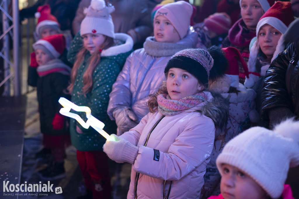 Święty Mikołaj z Krainą Bajek na Rynku w Kościanie