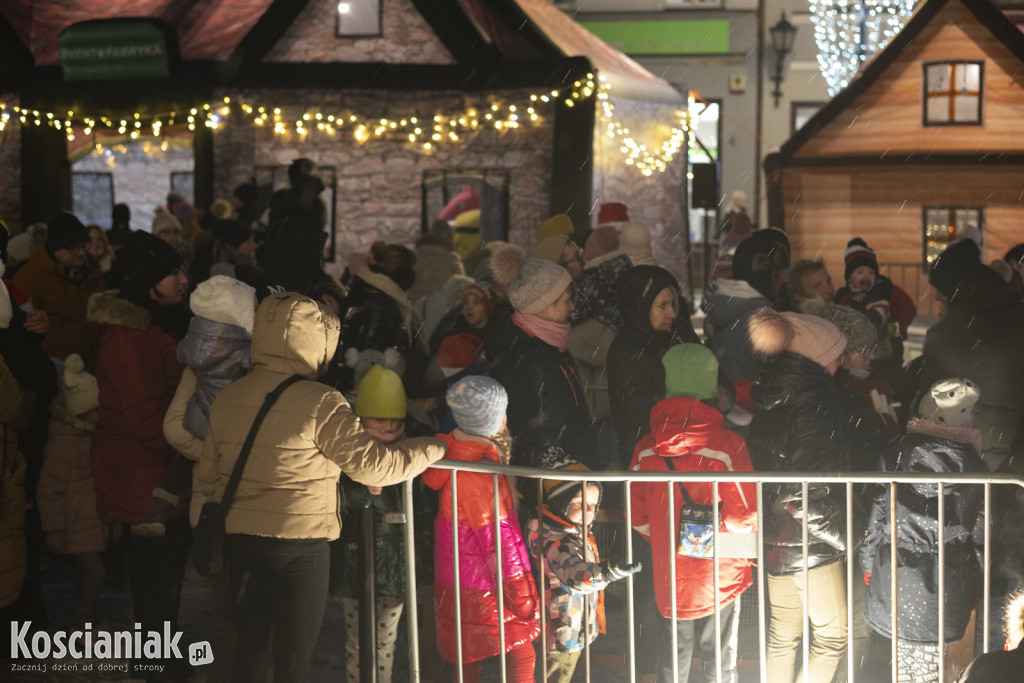 Święty Mikołaj z Krainą Bajek na Rynku w Kościanie