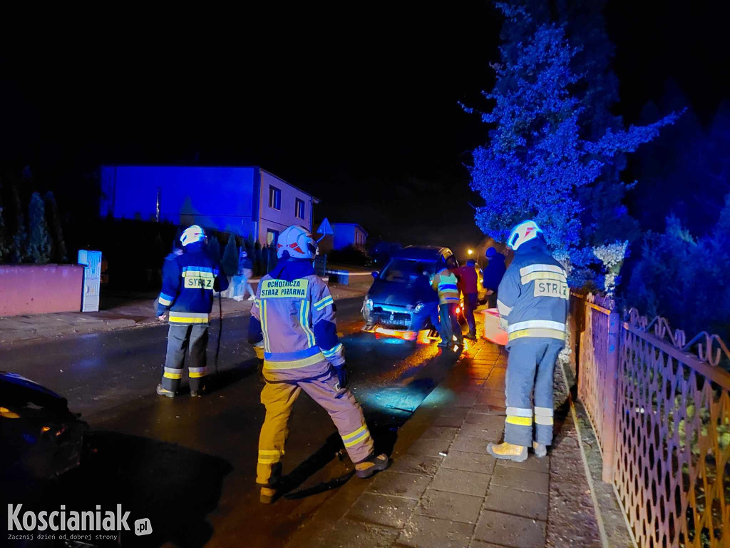 Wjechał w dwa samochody. Miał pół promila