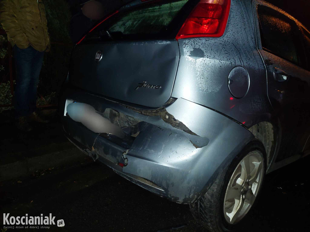 Wjechał w dwa samochody. Miał pół promila