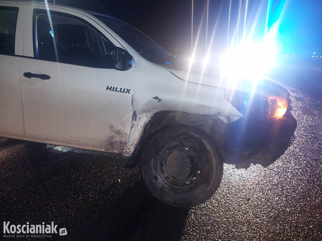 Uszkodził 4 auta i płot