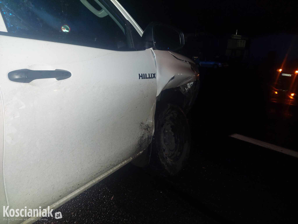 Uszkodził 4 auta i płot