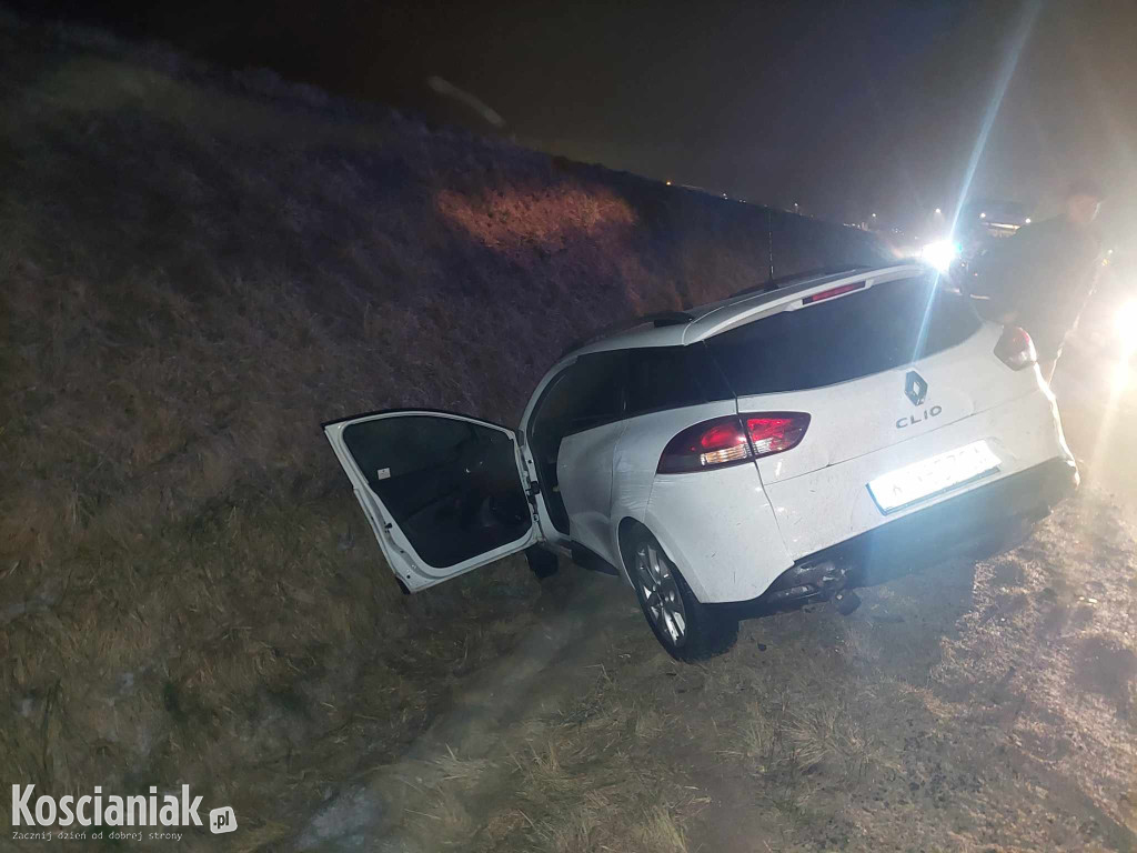 Trzy zdarzenia w jednym miejscu. Było ślisko