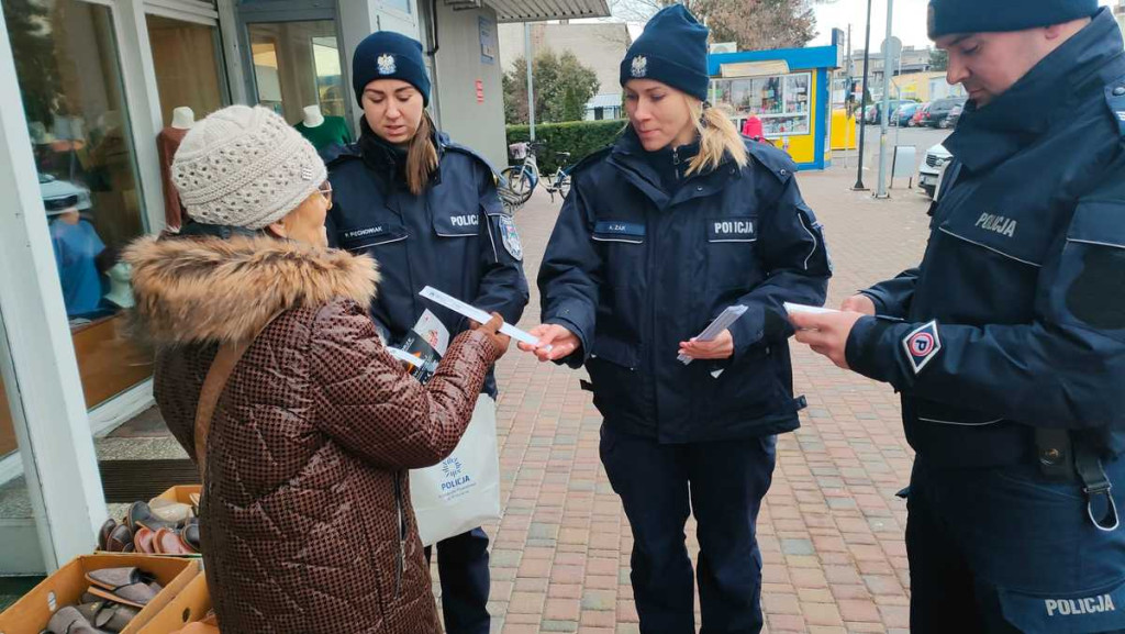 Policyjna akcja na Dzień Babci i Dziadka