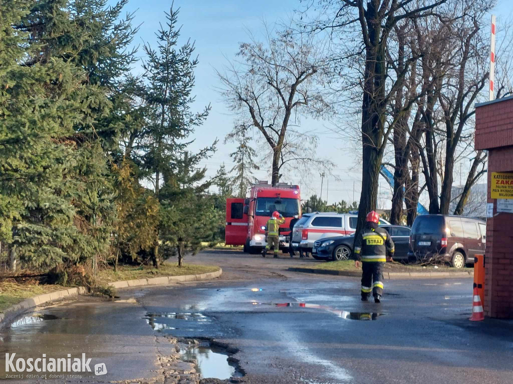 Pożar na składowisku w Przysiece Polskiej