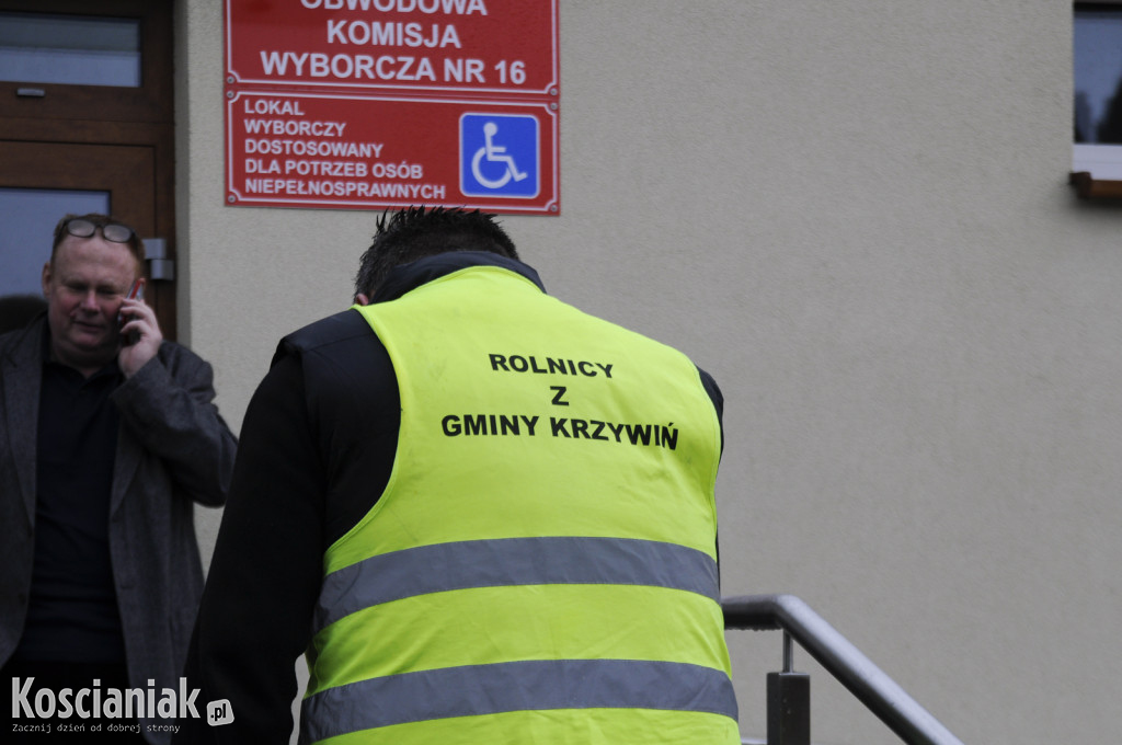 Protest rolników w Bielewie