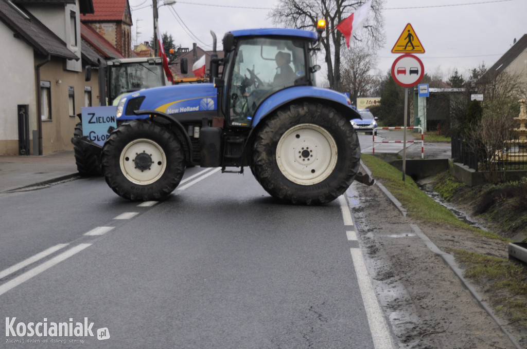 Protest rolników w Bielewie