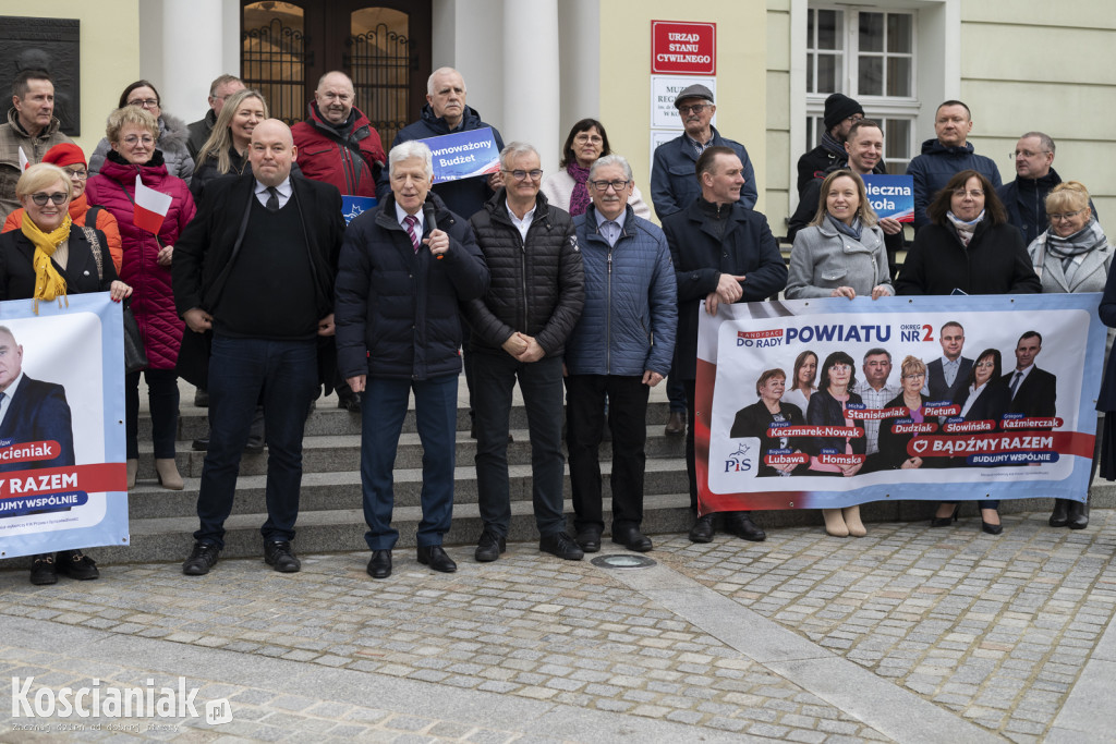 PiS zaprezentowało kandydatów w wyborach