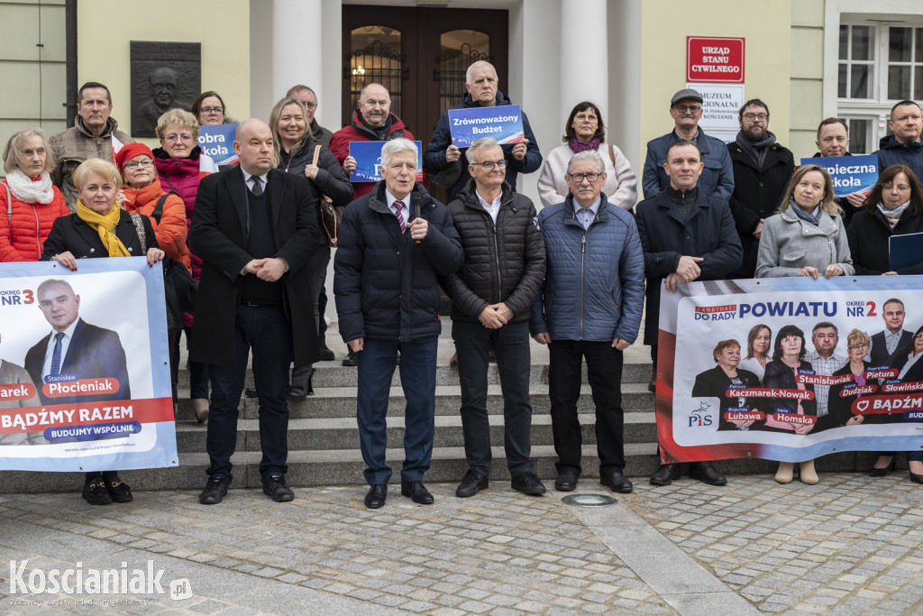 PiS zaprezentowało kandydatów w wyborach