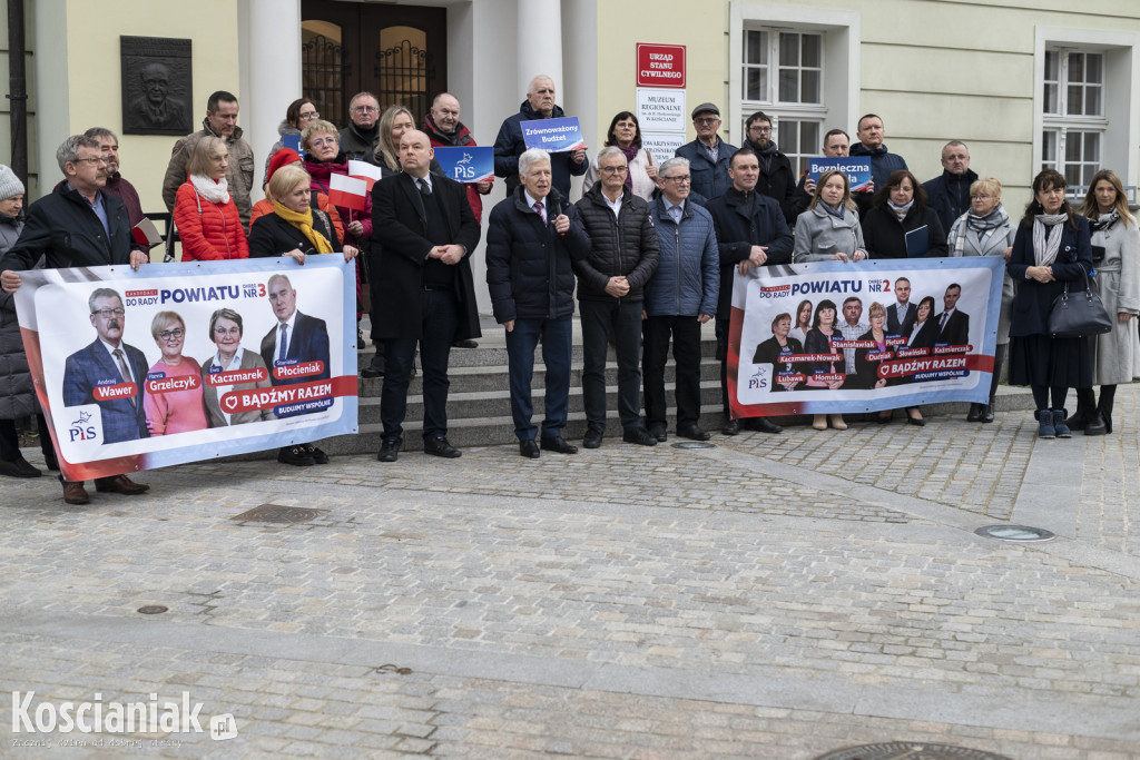 PiS zaprezentowało kandydatów w wyborach
