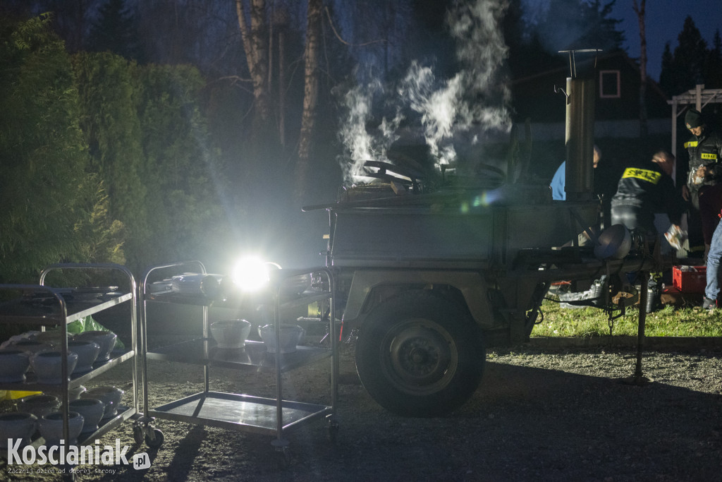 Podziękowanie dla strażaków. Walczyli z wodą