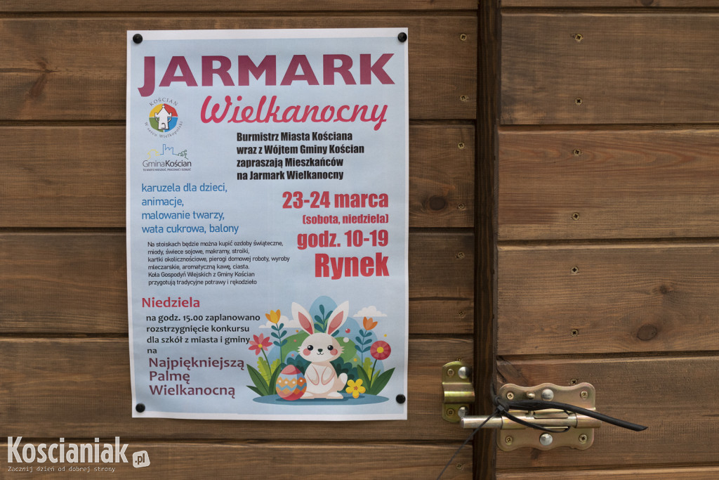 Sobota z Jarmarkiem Wielkanocnym na Rynku