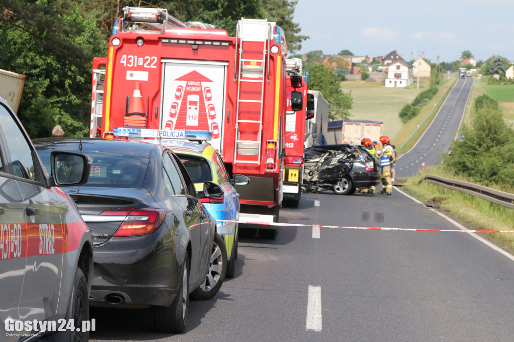 Śmiertelny wypadek za Bielewem