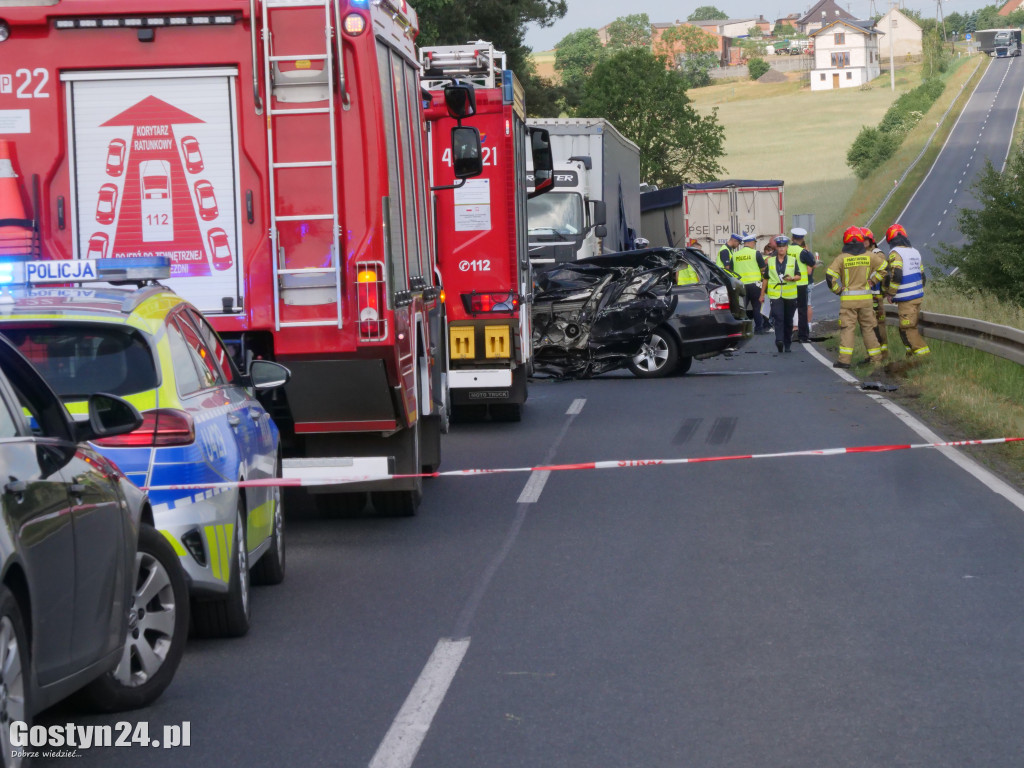 Śmiertelny wypadek za Bielewem