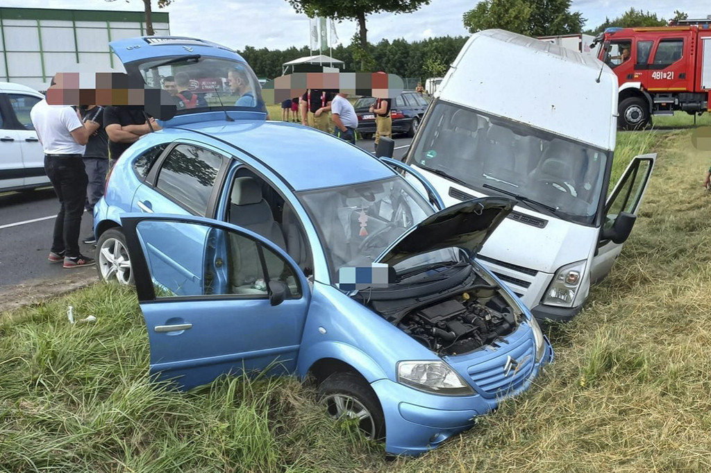 Zderzenie pomiędzy Jerką a Krzywiniem