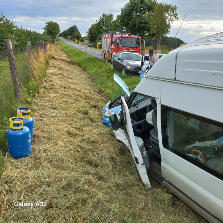 Zderzenie pomiędzy Jerką a Krzywiniem