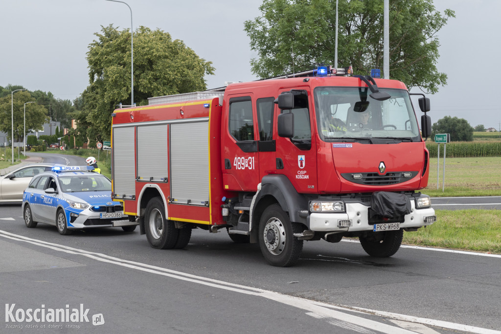 Zderzenie trzech aut na pechowym skrzyżowaniu