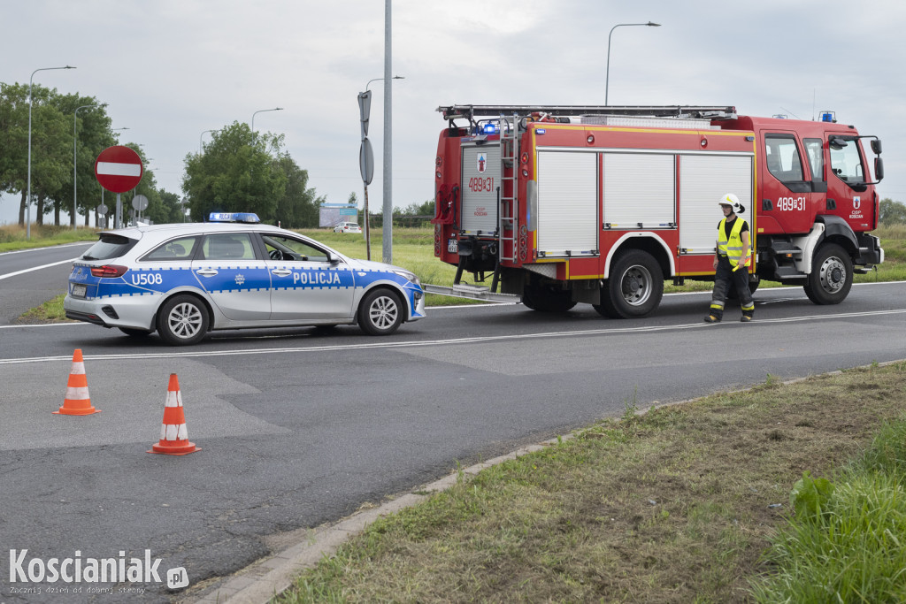 Zderzenie trzech aut na pechowym skrzyżowaniu