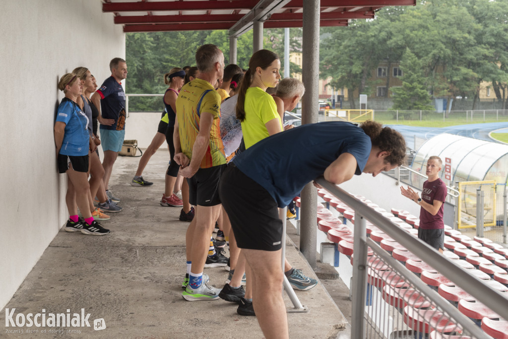 Biegowy trening z mistrzem